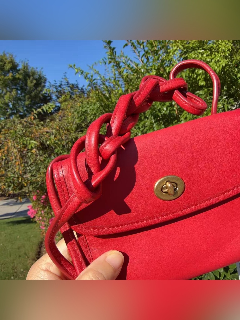 NWT Coach Turnlock Flap Wallet 311 - Picture 2 of 15